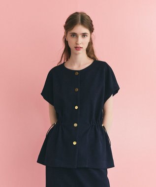 GRACE CONTINENTAL ダブルクロスジャージトップ