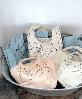 ROOTOTE 1191【ネコ:サブバッグ】NA.ルーショッパーミニ.マルシェ-C 03：シナモン