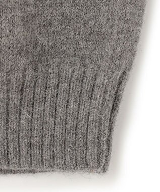 JOSEPH HOMME ファインアルパカ　Vネックニット ライトグレー系