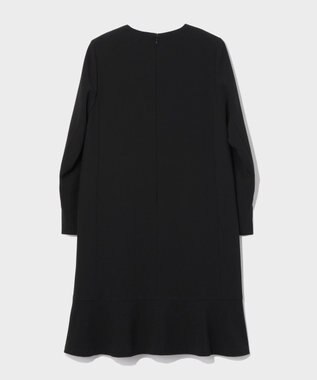 GRACE CONTINENTAL ダブルクロスドレス ブラック