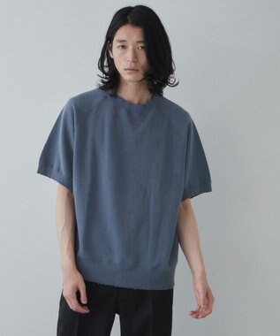 WEGO 【ユニセックス着用ITEM】ハーフスリーブスウェット ブルーその他