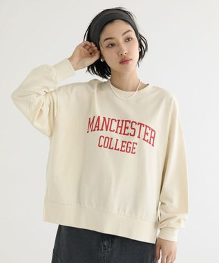 Green Parks アソートカレッジロゴ裏毛プルオーバー