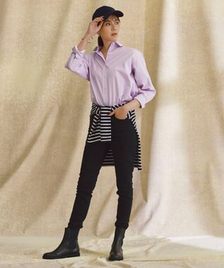 23区 【CLASSY.1月号掲載】メルトン キャップ ネイビー系