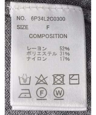 Green Parks ■ＡＪＵＧＡ．×ＧＰ　レイヤードハイネックニット Gray