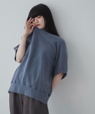 WEGO 【ユニセックス着用ITEM】ハーフスリーブスウェット ブルーその他