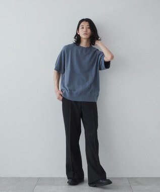 WEGO 【ユニセックス着用ITEM】ハーフスリーブスウェット ブルーその他