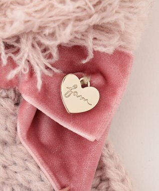 ANY KIDS ポンポン付き ニット キャップ ピンク