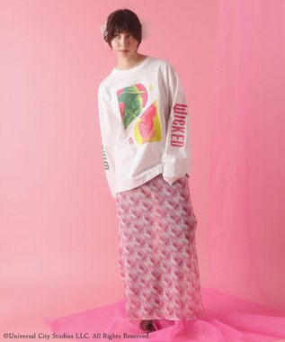 Green Parks ■ＷＩＣＫＥＤ　パターンシアースカート Pink