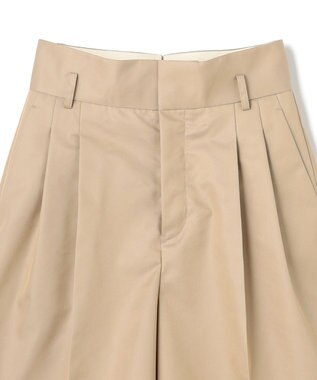 uncrave チノギャバジン ショートトラウザー ベージュ