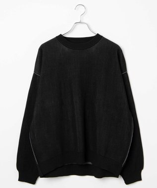 WEGO クリアライトリバーシブルプルオーバー ブラック