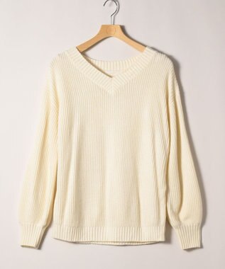 ONWARD Reuse Park 【any SiS】ニット秋冬 オフホワイト