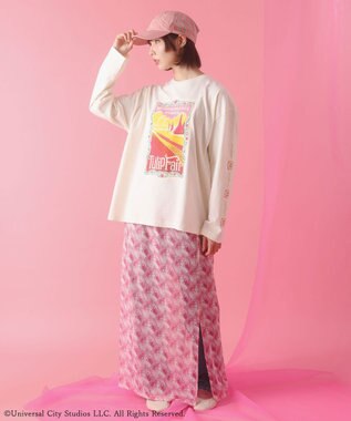 Green Parks ■ＷＩＣＫＥＤ　パターンシアースカート Pink