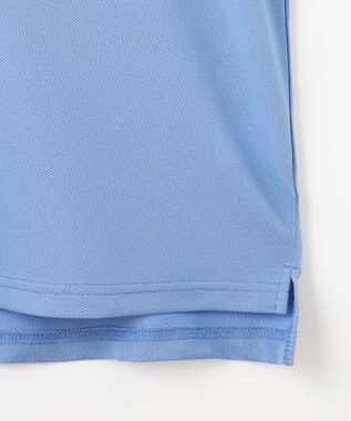 23区GOLF 【MEN】【吸水速乾・UVケア】ストレッチメッシュ ポロ サックスブルー系