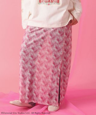 Green Parks ■ＷＩＣＫＥＤ　パターンシアースカート Pink