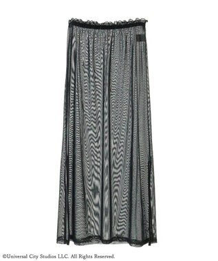 Green Parks ■ＷＩＣＫＥＤ　パターンシアースカート Black