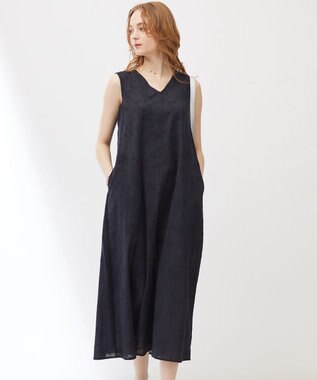  【Indian Factory】フラワーエンブロイダリー ワンピース