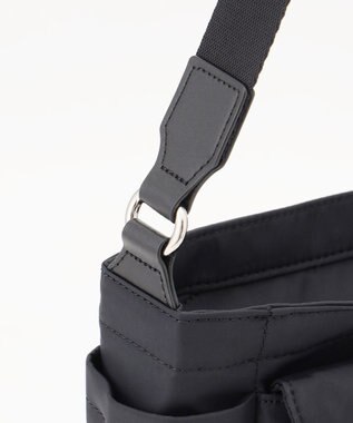 Y'SACCS ダブルタブ　トラベルショルダーバッグ ブラック