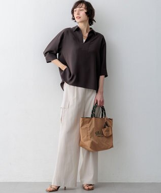 23区 NOMADIS SAC MIGNON ミニバッグ チャーム ベージュ系