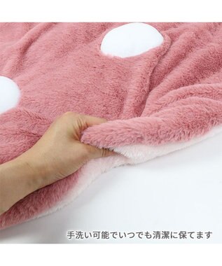 PET PARADISE  ネット店限定 くすみ苺 マット (105×107㎝用) ピンク