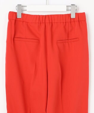 UNFILO 【ストレッチ/洗える】出会えるパンツ テーパード レッド系