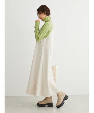 Green Parks ２ｗａｙ起毛キャミワンピース Ecru