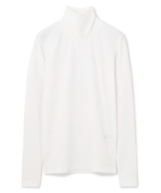 BEIGE， BROIS / ハイネックカットソー White