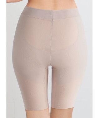 WACOAL 【SUHADA Fit me Up】 ガードル ロング丈 素肌感覚でヒップあがる下腹部ひっこむ ジャストウエスト スハダ GRC426 /ワコール ベージュ