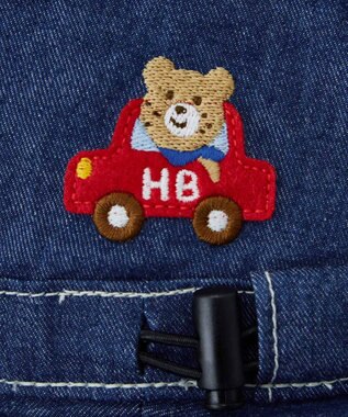 MIKI HOUSE HOT BISCUITS 【46-54cm】 デニムハット ブルー