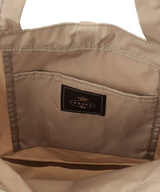 TOCCA HOLDING KNOT SUBBAG サブバッグ【星風まどかさん着用・A4サイズ対応】 ベージュ系