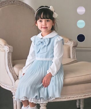 シフォンプリーツ ワンピース