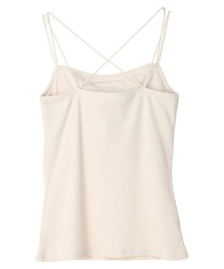 Green Parks カップ付きマルチストラップキャミ２ Light Beige