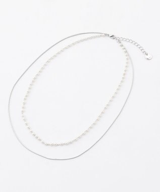 ANY 2連ショートパールネックレス