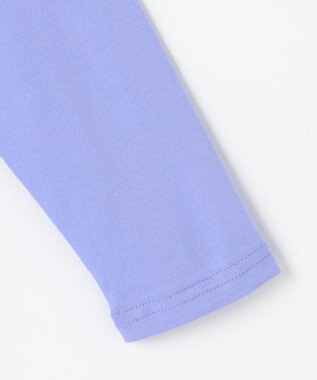 ANY KIDS 【Good Price】 ANY刺繍 長袖Tシャツ ラベンダー