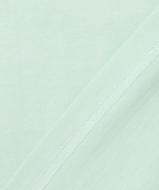 ANY KIDS 【綿100%】ドロップショルダー アニマルプリントTシャツ ミント×イヌ