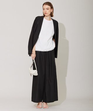 ICB 【洗える】レースコンビジャージー プルオーバー オフホワイト系