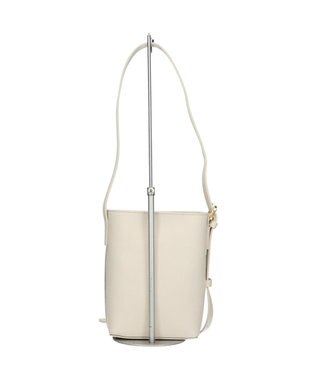 INTER-CHAUSSURES 【CHRISTIAN VILLA】レザークロスボディーバッグ アイボリー