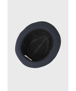 DAKS パッカブルシアサッカー マニッシュハット ネイビー