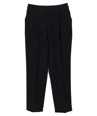 Green Parks きれいシルエットパンツ Black