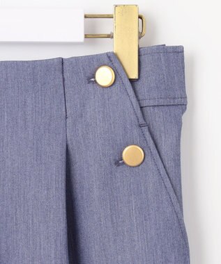 ANY SIS S 【低身長企画】セミワイドマリン パンツ シャンブレー