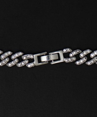 WEGO Mモチーフラインストーンネックレス 柄4