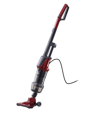 YAMATO テーブル＆キッチン 【TWINBIRD】サイクロンスティック型クリーナー  ルビーレッド  TC-5147R