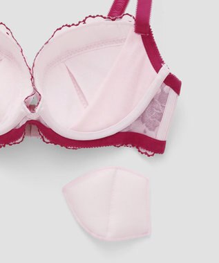 San-ai Resort（三愛水着楽園） エレガントコレクション 【2412】 単品ブラEFGカップ ピンク