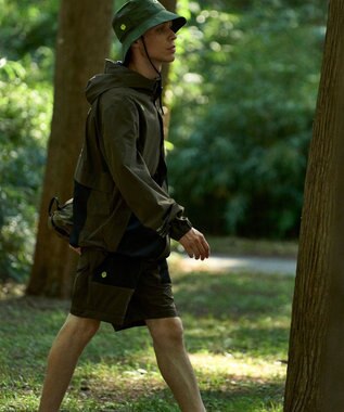 PW CIRCULUS 【撥水加工/軽量/ストレッチ】【MEN】デタッチャブルパンツ カーキ系