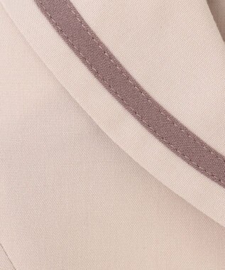 ANY KIDS ジャケット付き チェック ワンピース ピンクベージュ