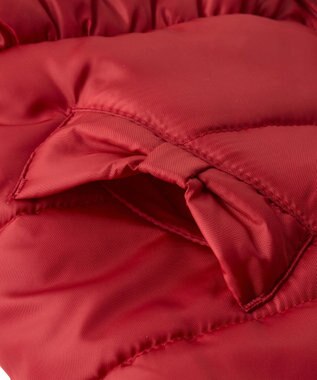 MIKI HOUSE HOT BISCUITS 【80-120cm】 裏地フリース ジャンパー ワインレッド