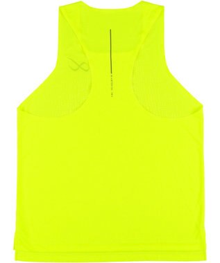 CW-X 【MEN】 CW-X トップス 【薄軽ランニングシャツ】 ノースリーブ タンクトップ スクエアネック 吸汗速乾性(本体) メンズ DLO180 /ワコール イエロー