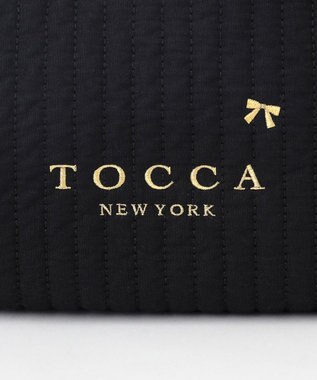 TOCCA 【WEB＆一部店舗限定】【A4サイズ対応】LUCKY SHOWER TOTE トートバッグ ブラック×リボン