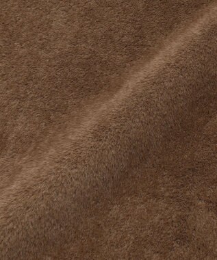 GRACE CONTINENTAL フェイクミンクストール ブラウン