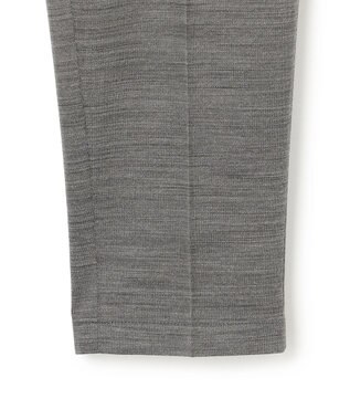 JOSEPH HOMME スプリングウールジャージー ドロスト付きテーパードパンツ / PEGG CONVERTIBLE ライトグレー系