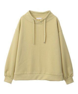 Green Parks ダンボール抜け衿プルオーバー Lime Green